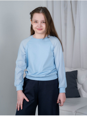 Фото товара - Школьная блузка для девочки